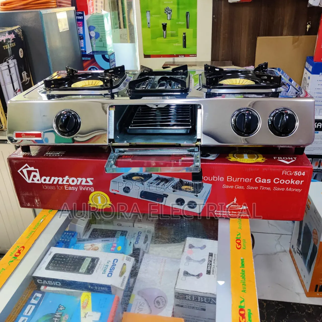 Ramtons 2burner With Grill
