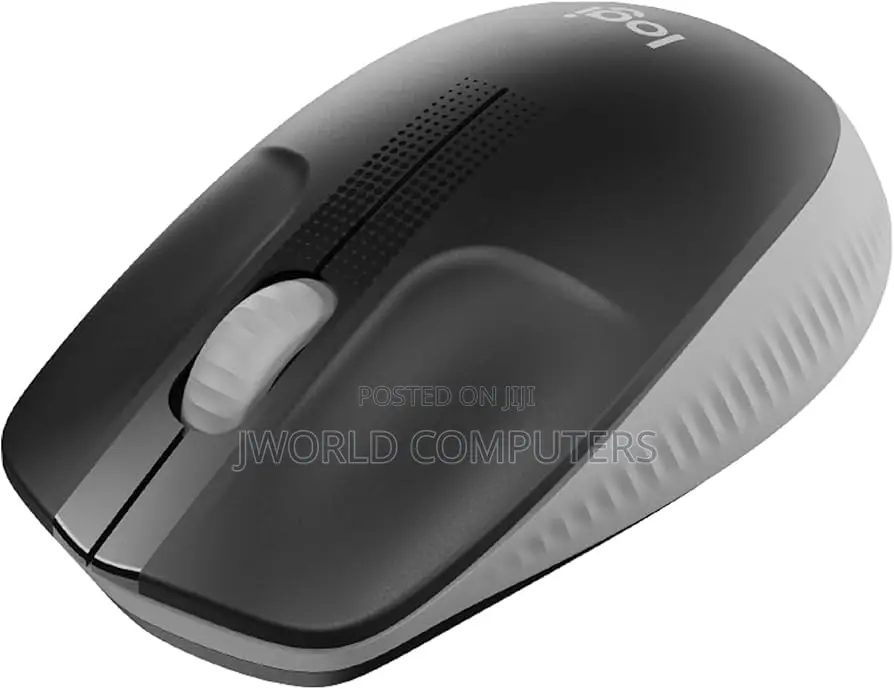 Logitech Wireless Mouse M190 - Full Size Ambidextrous Curve Design