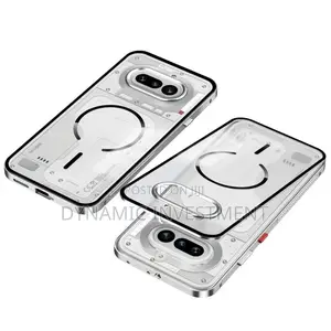 Nothing Phone 4a Pro 5g Aluminium Bumper Transparent Back Case Cover