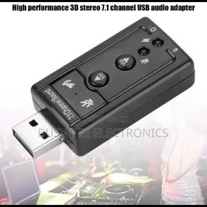Usb 2.0 External 7.1 Sound Card for Pc Laptop