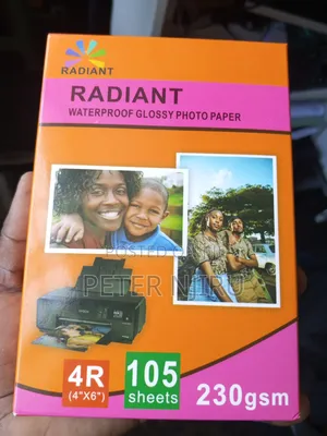 Radiant 4r by 6 Photo Paper