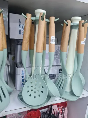 Big Silicone Spoons 5 Pieces