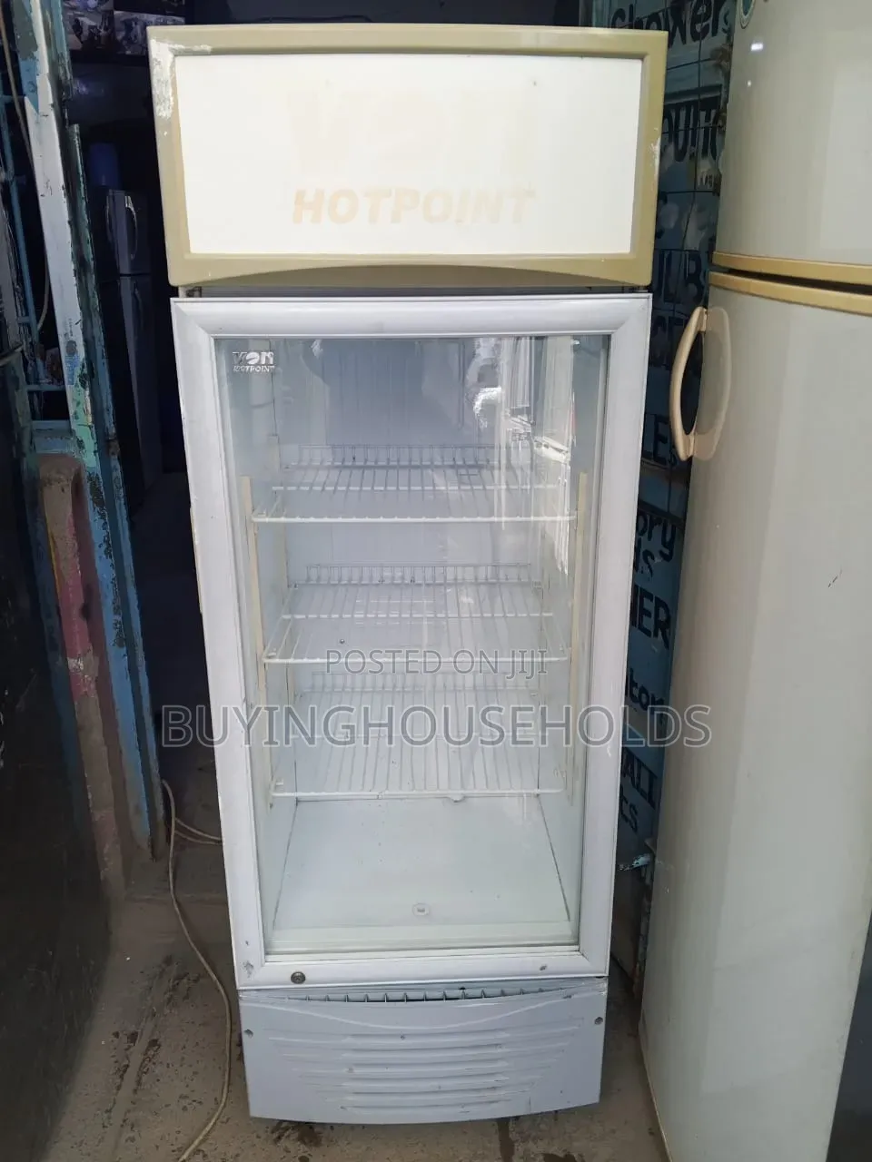 Von Hotpoint 210l Showcase Display Fridge