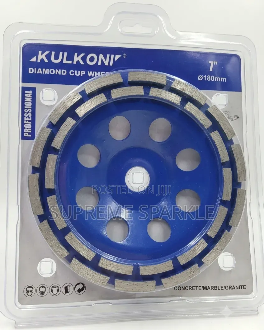 Kulkoni 7" Diamond Cup Wheel