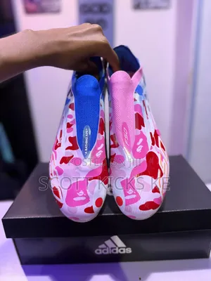 F50 X A Bathing Ape Laceless Football Boots