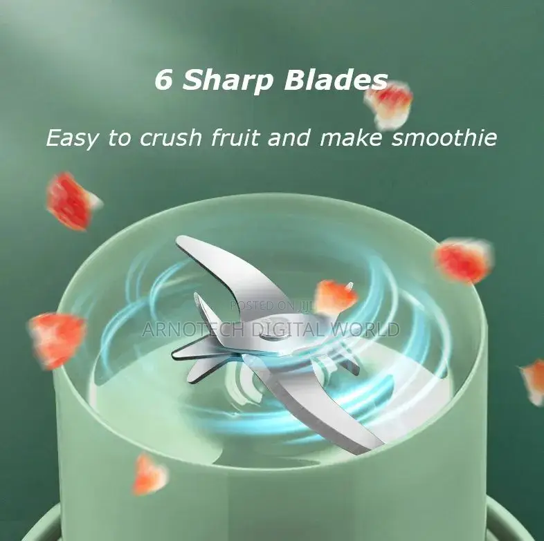 Usb Portable Mini Fast Blender Cup Fruit Juicer Smoothie Maker