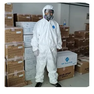 White Disposable Coverall/ Protective Overall