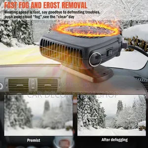 Dashboard Mount Windshield Car Fan_defroster