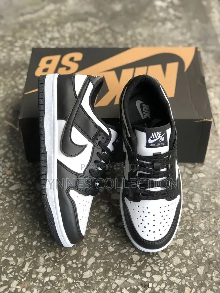 Sb Dunks Black Panda / Black / White