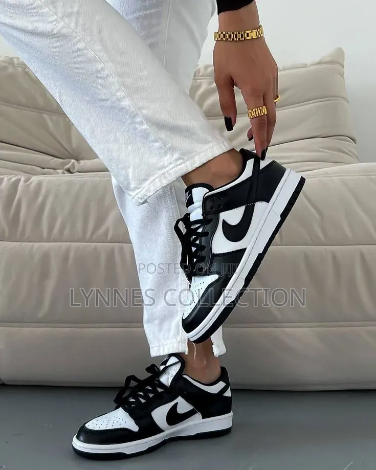 Sb Dunks Black Panda / Black / White