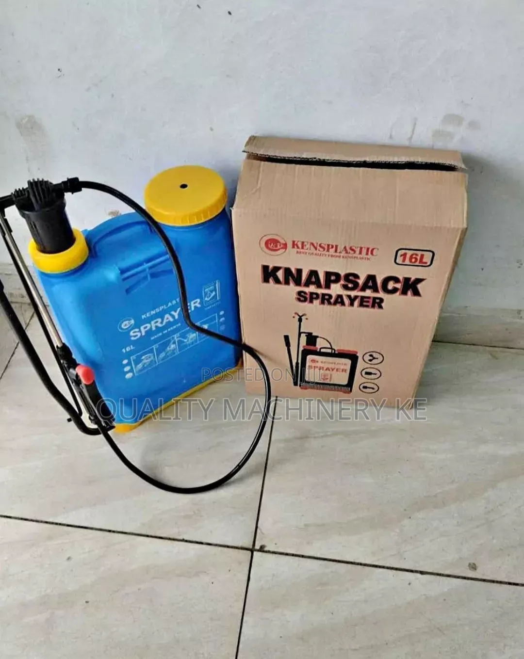 Easy To Carry 20l Manual Knapsack Sprayer