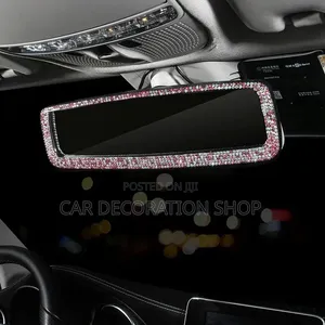 Sparkling Universal Clip on Panoramic Mirror Slides Directly to Existt