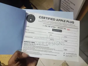 Receipt Books Printing