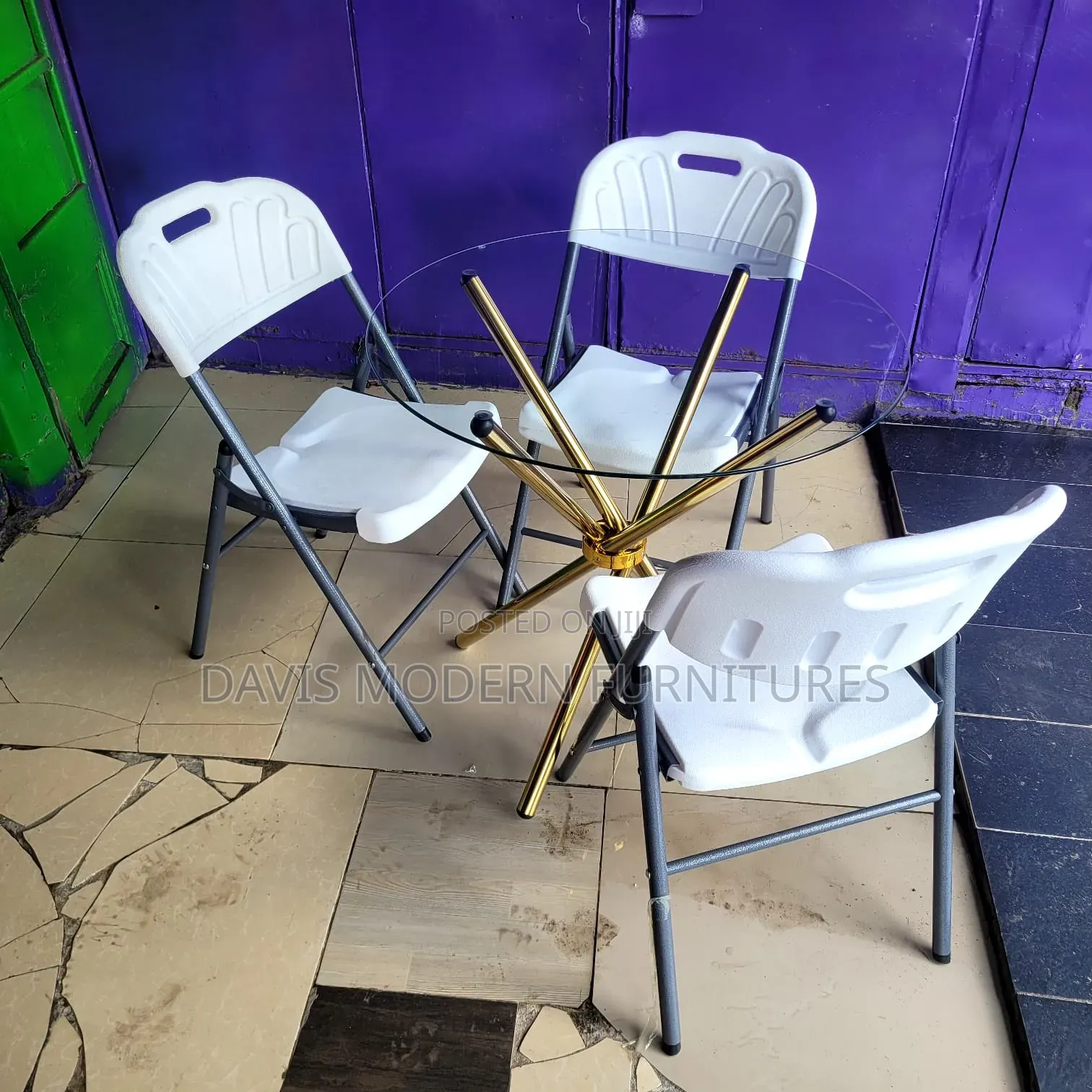 Small Glass Top Table