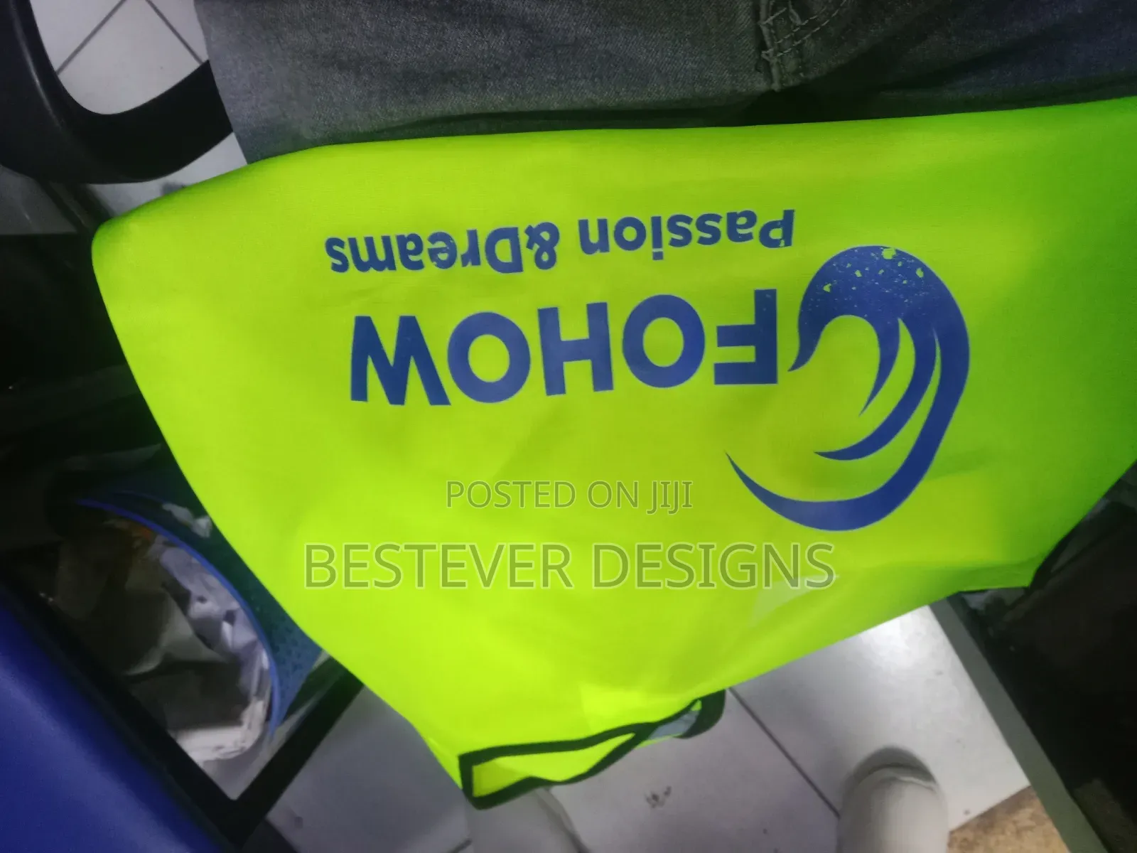 Luminous Green Reflector Jackets Printing