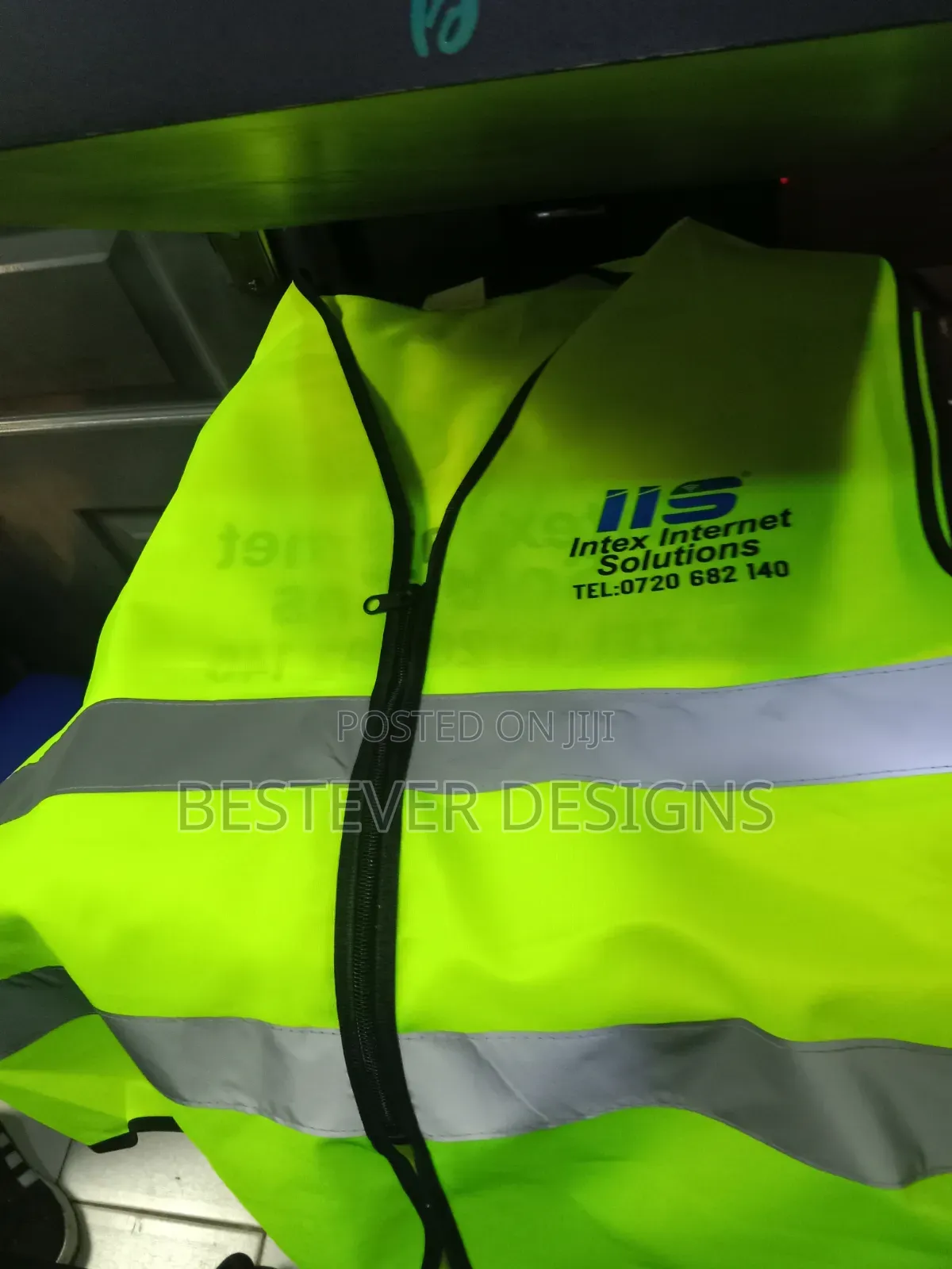 Luminous Green Reflector Jackets Printing