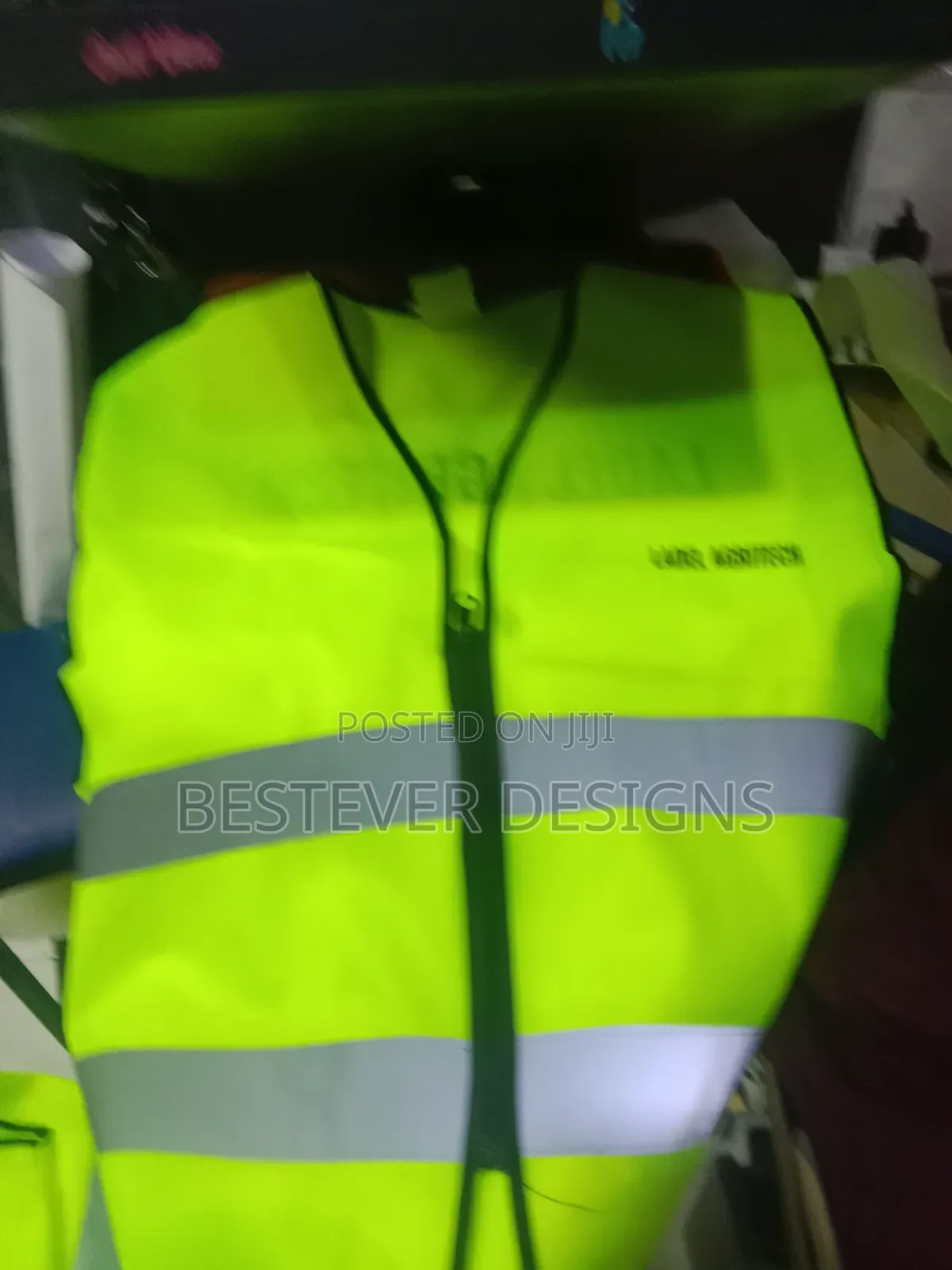 Luminous Green Reflector Jackets Printing