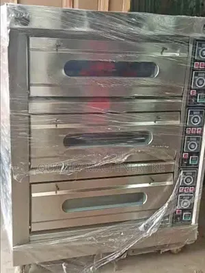 Long Lasting 3deck 6trays Electric Oven