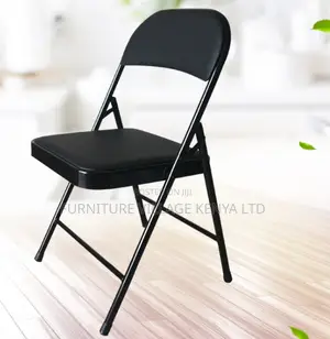 Black Foldable Study Seat