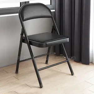Black Foldable Study Seat
