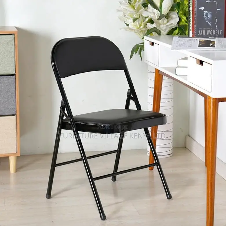 Black Foldable Study Seat