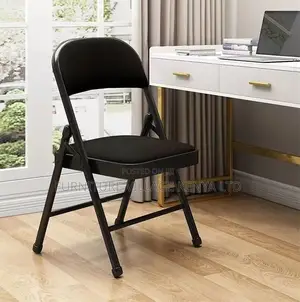 Black Foldable Study Seat