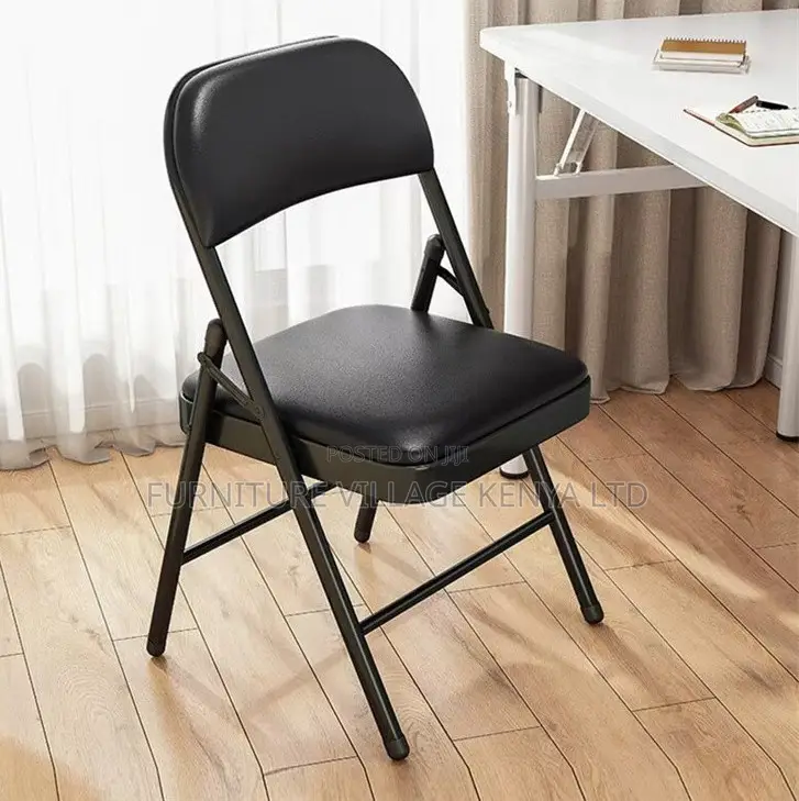 Black Foldable Study Seat