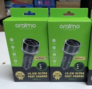 Oraimo Occ 1152d Car Charger With All Cables (Type C, Ios, Micro)