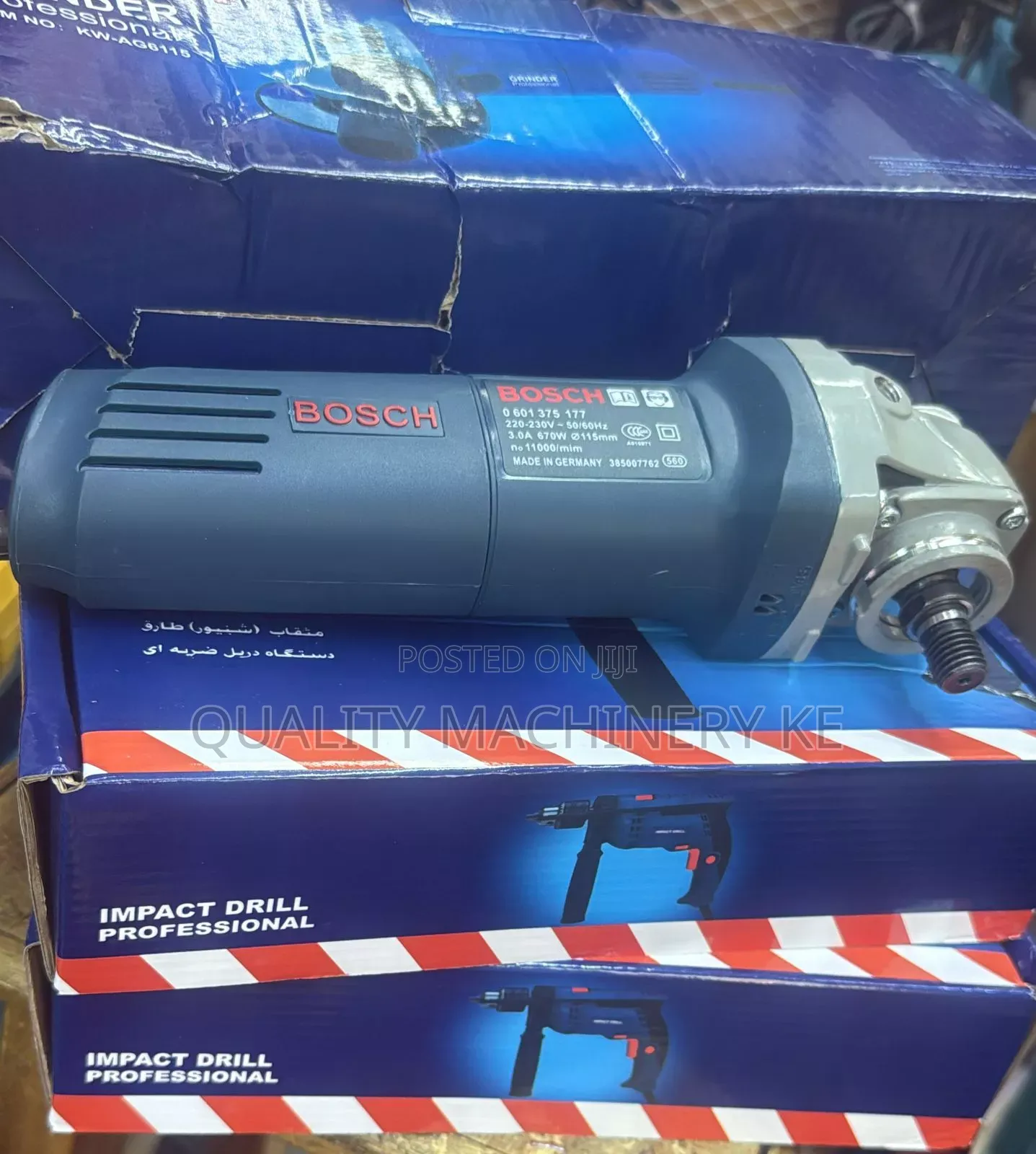 High Speed Motor Bosch Angle Grinder 4"