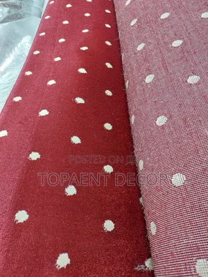 10mm Red With Dotted Whites 4m Wide,Wall to Wall Carpets