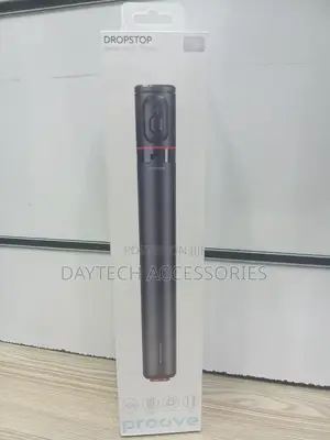 This Is a Proove Dropstop Selfie Stick Tripod Stand in Black