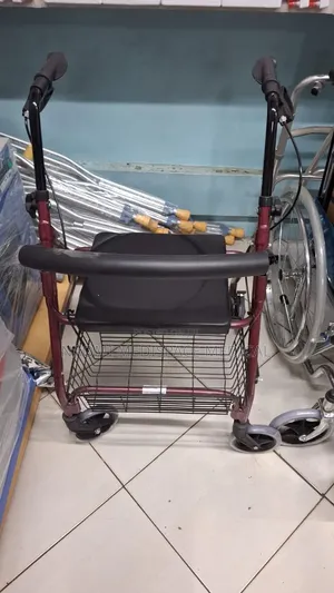 Rollator Walker With Seat and Brakes