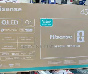 *Hisense 43" Tv Qled Q6
