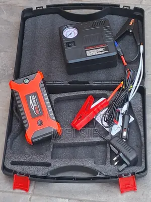 High-Power Multi-Function Jump Starter With Tire Inflator