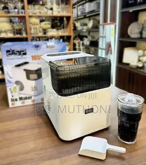 DSP Model Kd8001 Portable Countertop Ice Maker Machine.