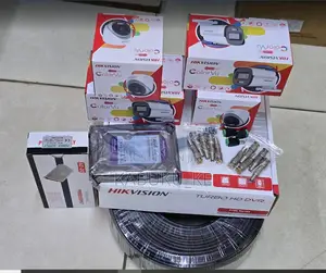 Hikvision 4 Channel Colorvu CCTV Camera Kit With 4 Colorvu CCTV Camera