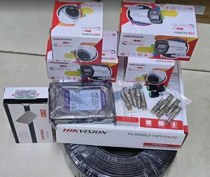 Colorvu Hikvision CCTV Security Camera 4 Channel Package