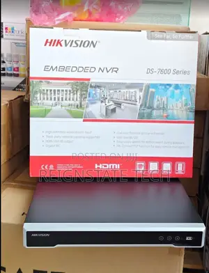 16ch Hikvision NVR With Built-in Poe – Plug Play CCTV Recorder