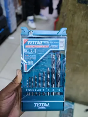 Total HSS Twist Drill Bit/ 9pc HSS Drill Bit