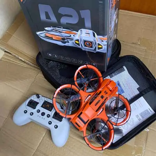 360-Degree A21 Foldable Drone With Dual-Camera System