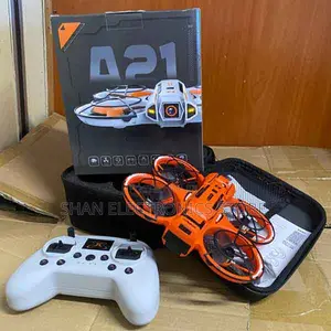 Wide-Angle and Adjustable Viewing. A21 Dual Camera Foldable Drone