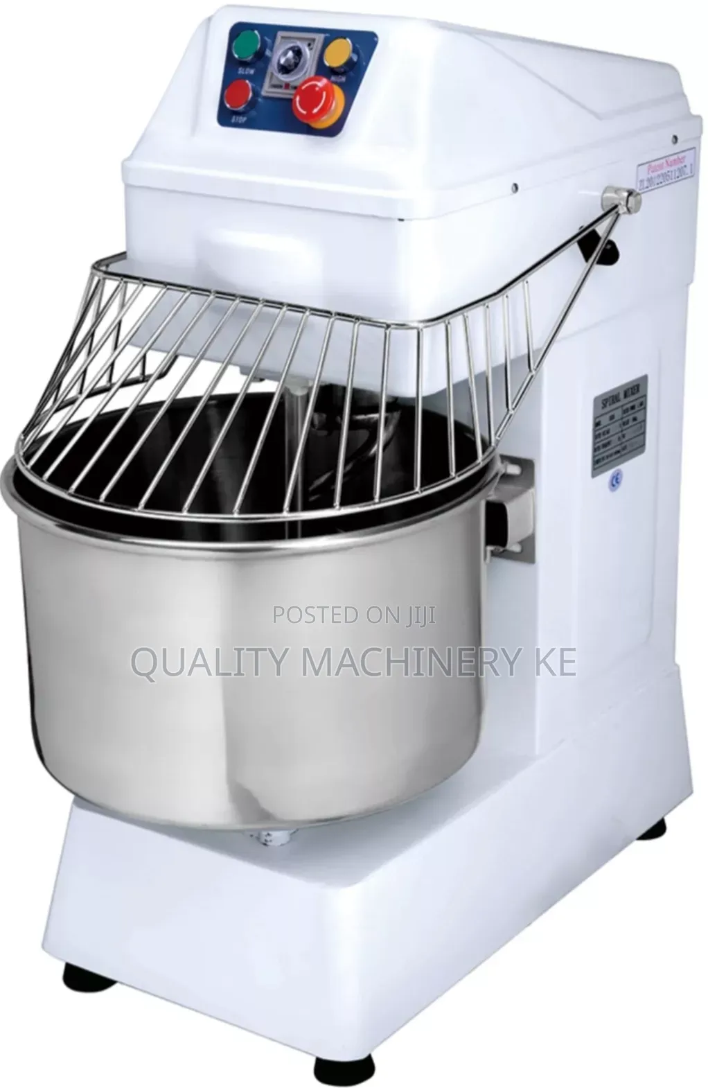 Stainless 100l Commercial Spiral Mixer