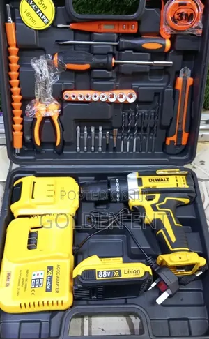 Dewalt Cordless Drill/ Rechargeable Drill With Accessories