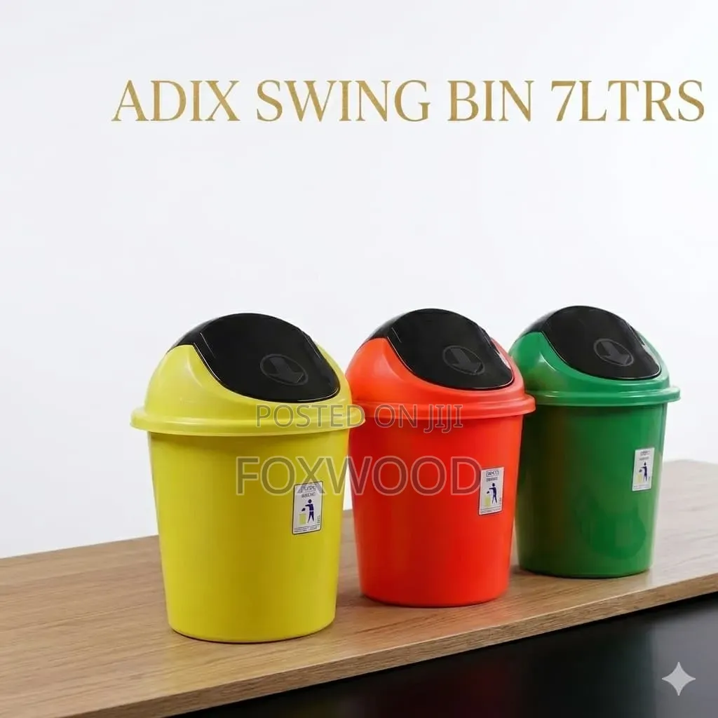 Adix Swing Bin – 7 Litres
