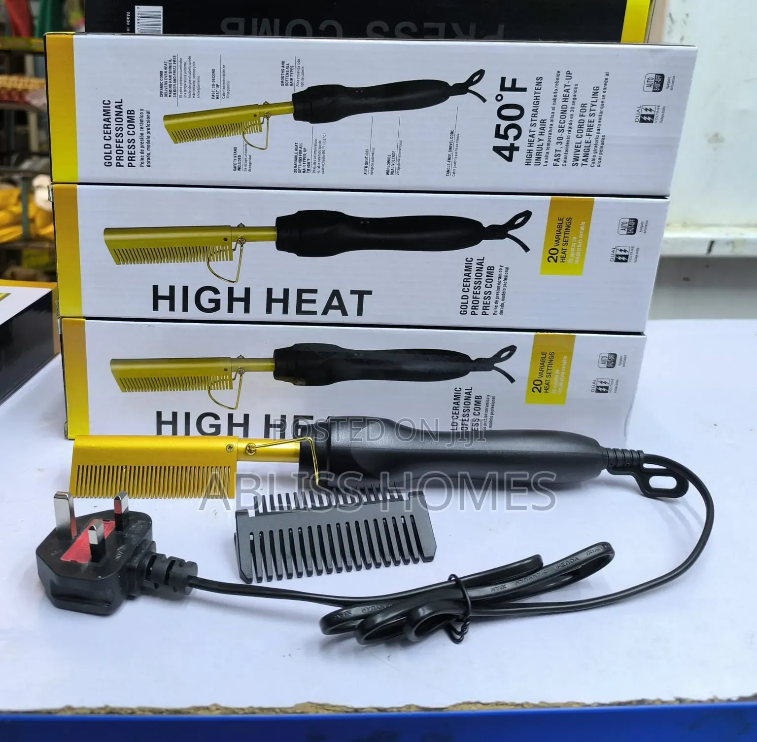 Hot Comb 3 Pin