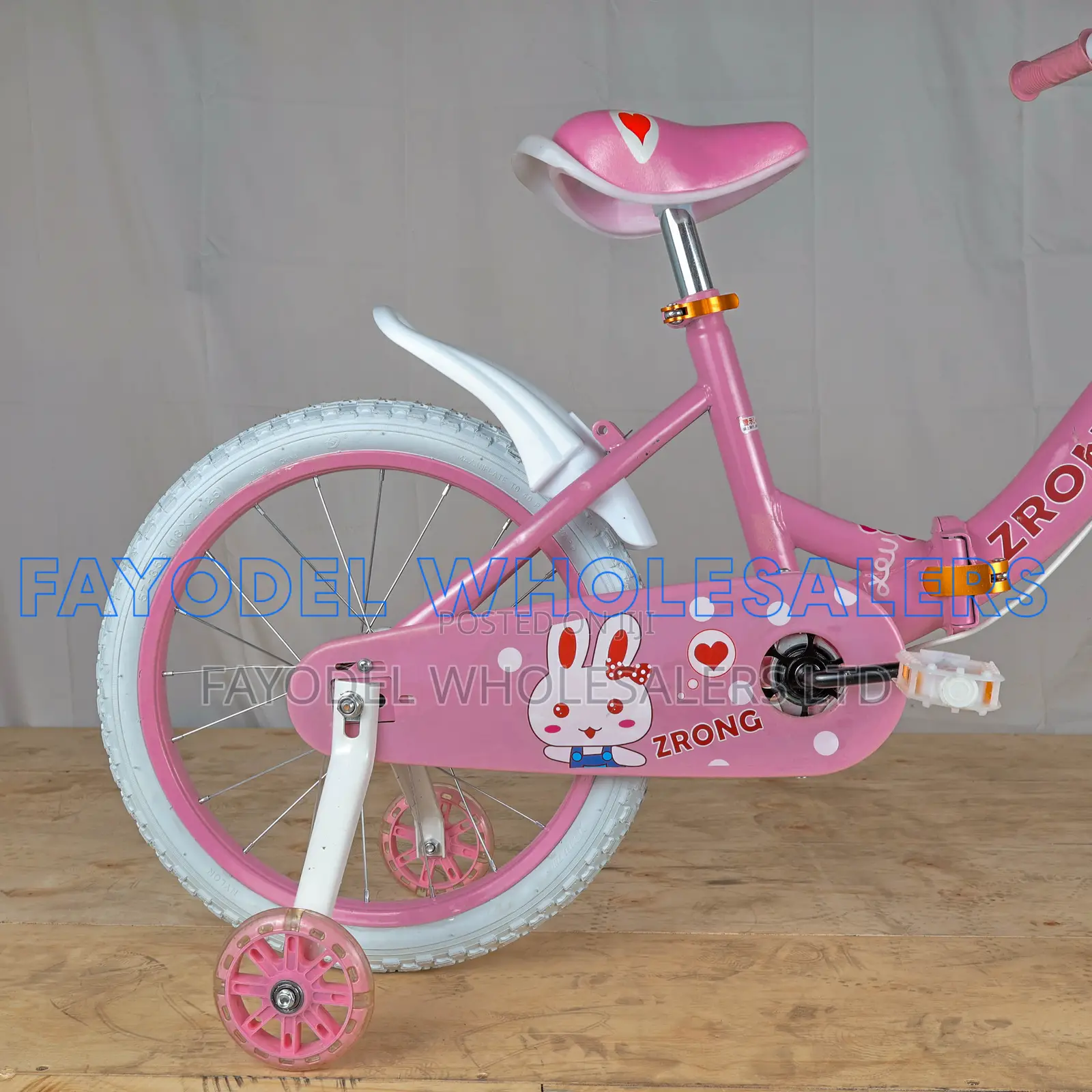 Beginner's Bicycle Size 16 With Stabilizer Wheels