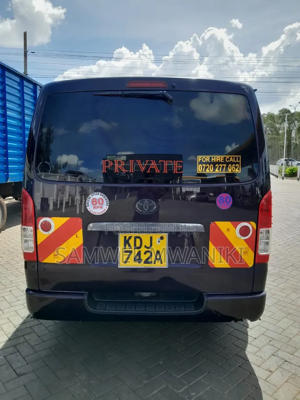 Toyota HiAce 2015 Brown