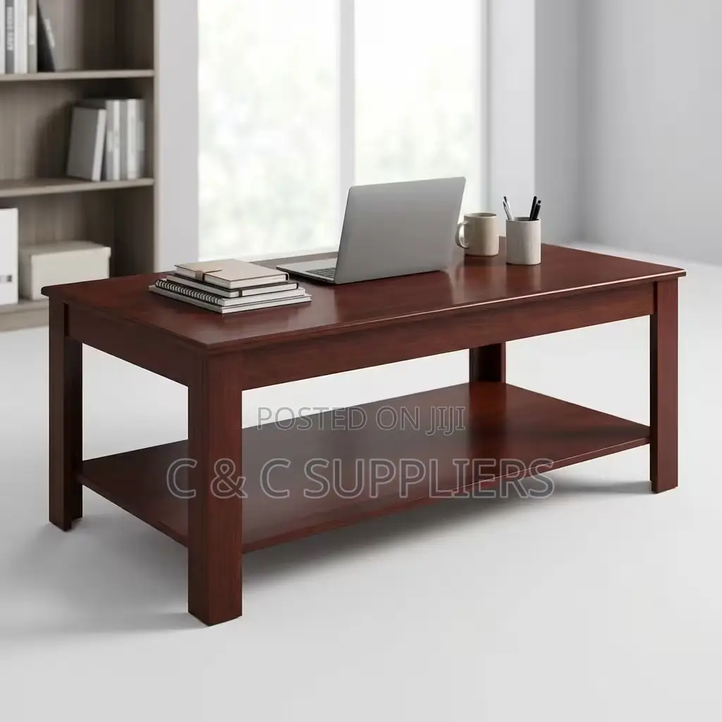 Executive Mahogany Coffee Table.