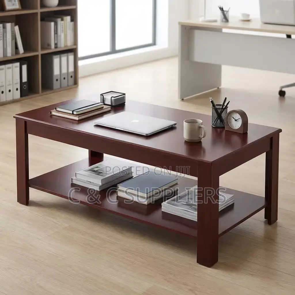 Executive Mahogany Coffee Table.