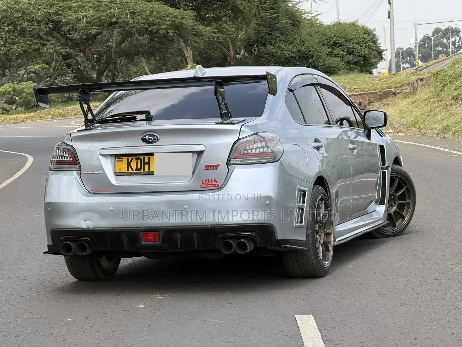 Subaru WRX STI 2015 Silver